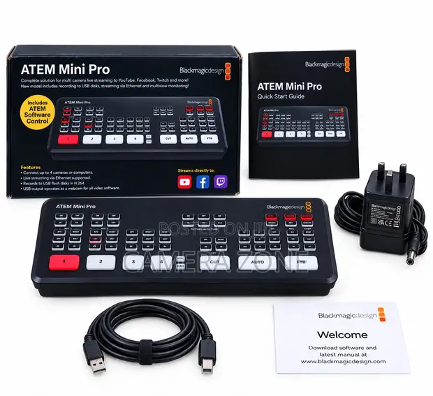 Blackmagic ATEM Mini Pro Live Stream Switcher - 1