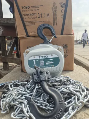 1 Ton TOYO Chain Block - Manual Lifting Hoist