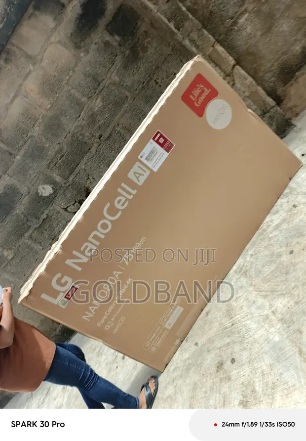 LG 75-inch NANO80A NanoCell Smart TV - 1