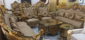 8-Guji Royal Sofas - Sabon Abu