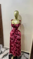 Victoria Vee Silk & Lace T-Shirt Dress - 3