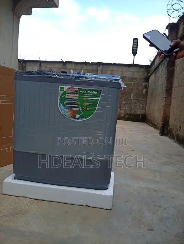 Syinix 8kg Top Load Washing Machine - Sabon Abu - 1