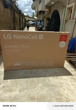 LG 75'' NANO80A NanoCell 4K Smart TV