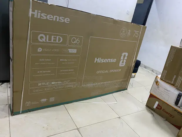 Hisense 75 Inch QLED Smart TV Q6 Series - 1