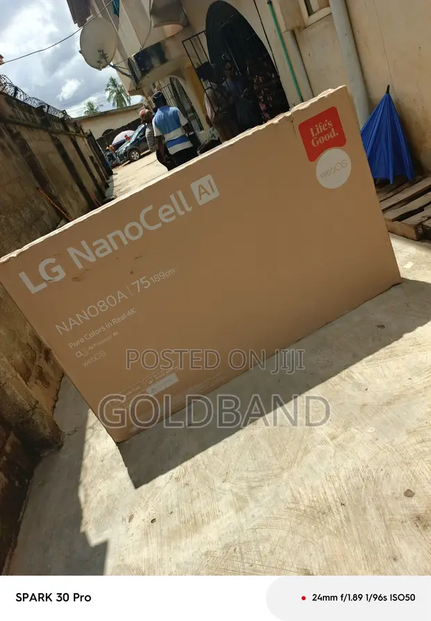 LG 75-Inch NANO80A UHD Smart TV - 1