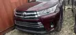 Toyota Highlander 2017 XLE Burgundy - 1