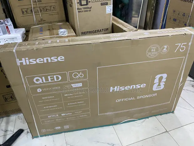 Hisense 75 Inch QLED Smart TV Q6 Series - 1