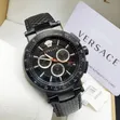 Versace Elegant Watch VEFG02020 Black Strap - 4