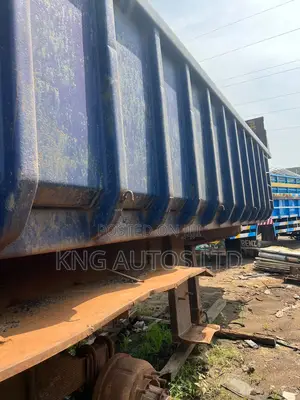 Tipping Trailer Bucket Na Baya - Shuɗi
