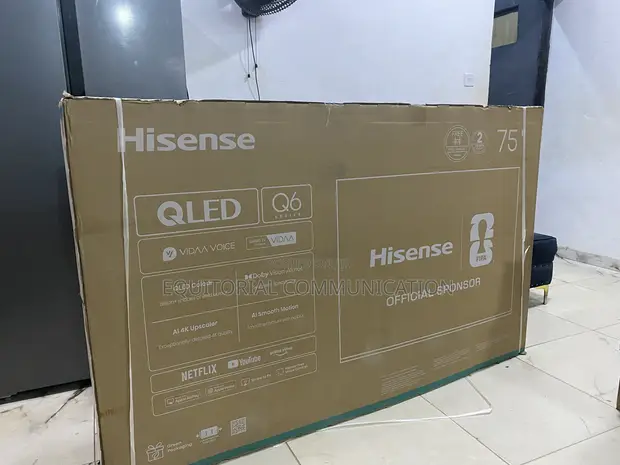 Hisense 75 Inch QLED Smart TV 75Q60QAVT - 1