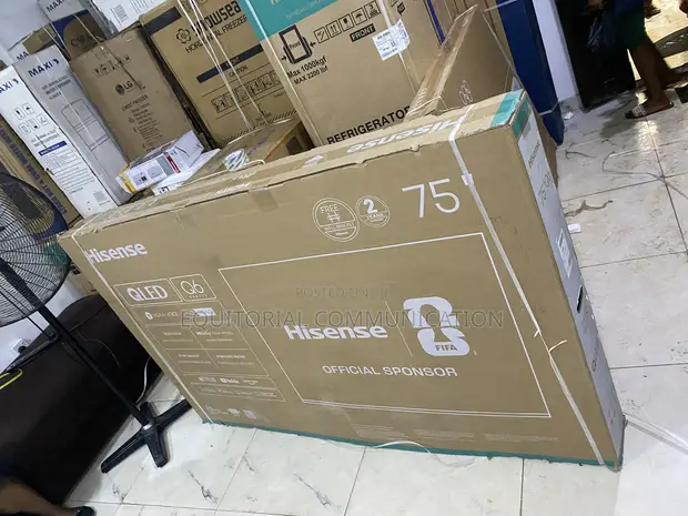 Hisense 75 Inch QLED Smart TV Q6 Series - 1