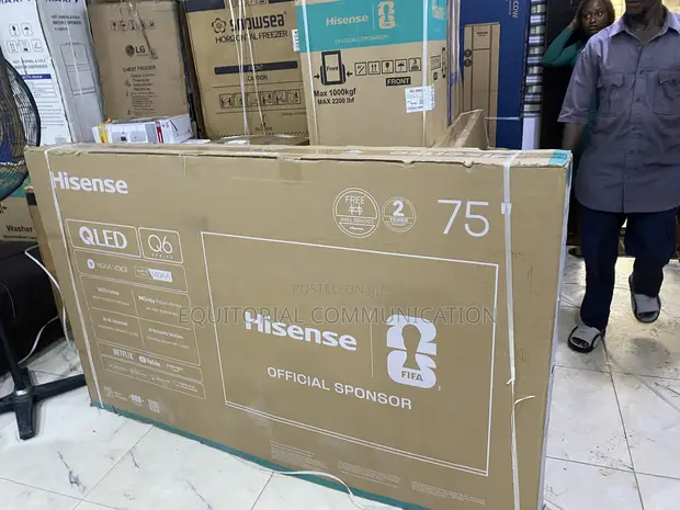 Hisense 75-Inch QLED Smart TV (75Q60QAVT) - 1
