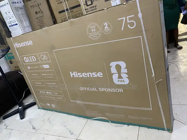Hisense 75 Inch QLED Smart TV Q6 Series - 1