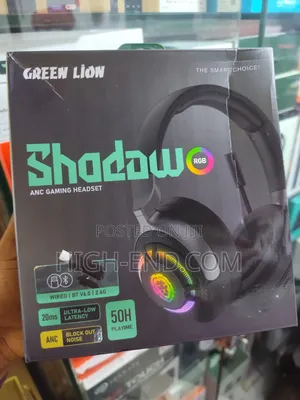 Green Lion Shadow ANC Gaming Wireless Headphone (GL-HP52)