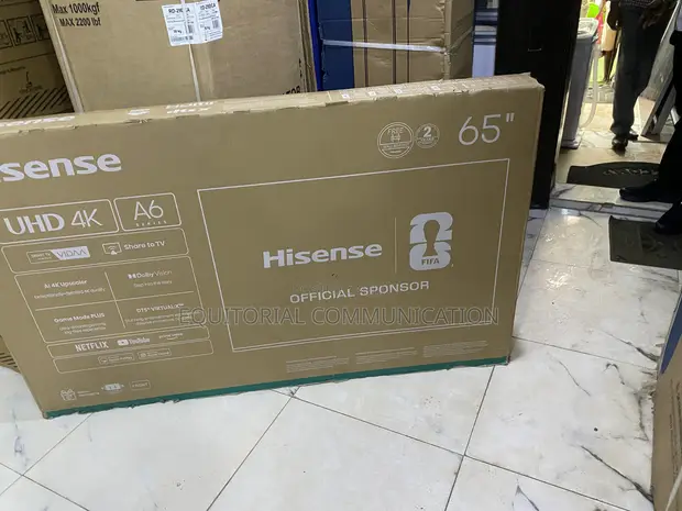 Hisense 65-Inch 4K UHD Smart TV (A6 Series) - 1