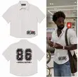 Bad Bloob Dreams 86 Special Edition Striped Button Up Shirt - 2
