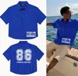 Bad Bloob Dreams 86 Special Edition Striped Button Up Shirt - 5