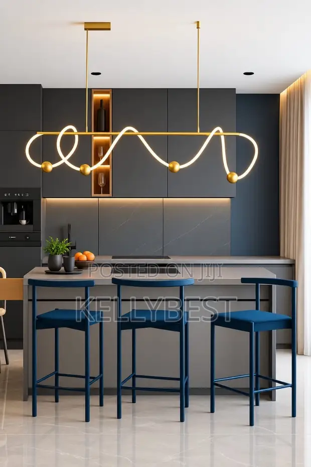 Italian Minimalist Linear LED Hasken Zare - 1