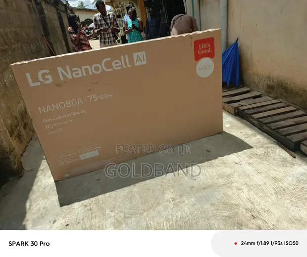 LG 75-Inch NANO80A NanoCell TV - 1