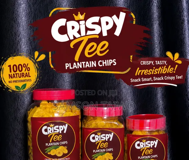 Crispy Tee Plantain Chips - 1