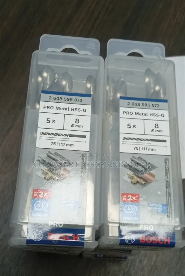 Bosch 5x8mm HSS Drill Bits - 1