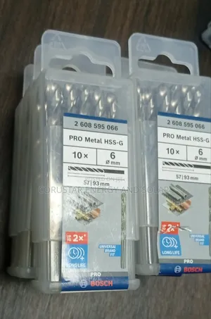 Bosch HSS Drill Bits 6mm