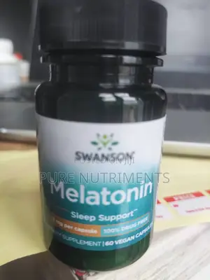 Swanson Melatonin 3mg Veg Caps - 60 Count