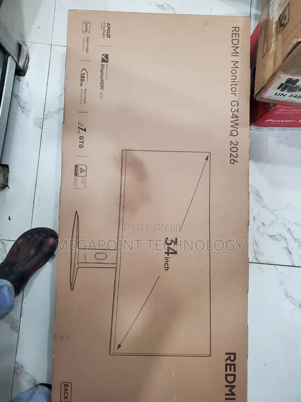 Xiaomi Redmi G34WQ 34" Curved Gaming Monitor - 1