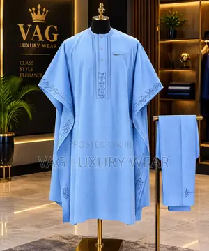 Classic Agbada - Orange