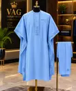 Classic Agbada - Orange - 1