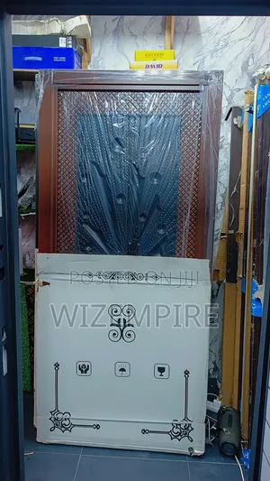 3ft Italian Copper Cast Doors - Flower Design