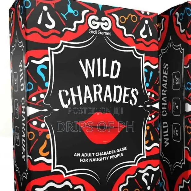 Wild Charades Card Game - Adult Party Game - 1