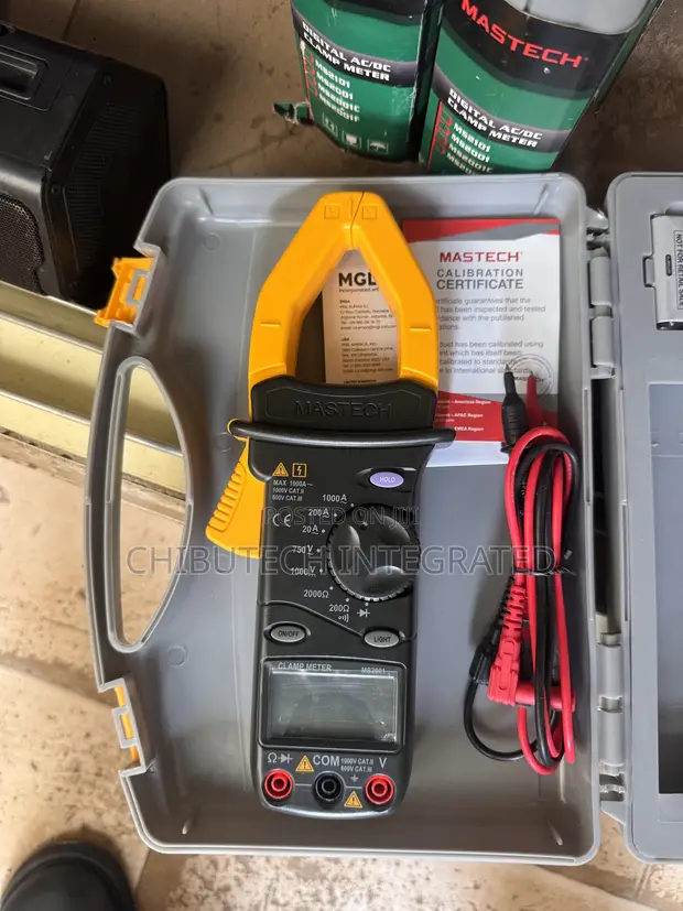 Mastech MS2001 Digital Clamp Meter - 1