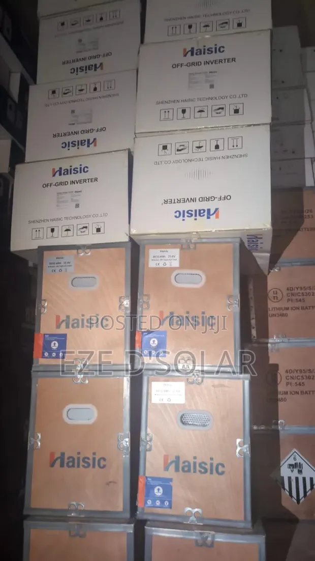 Haisic 8kWh All-in-One Solar Generator - 1