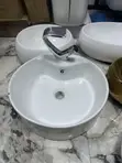 Master Ceramic Countertop Basin with Mixer Tap - 1