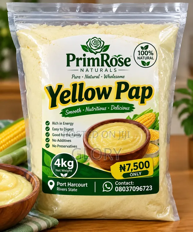 Yellow Pap - Ginger Flavor - 1