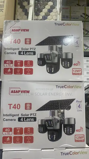 Kyamara Mai Lens 4 Mai Hasken Rana Mai Zama