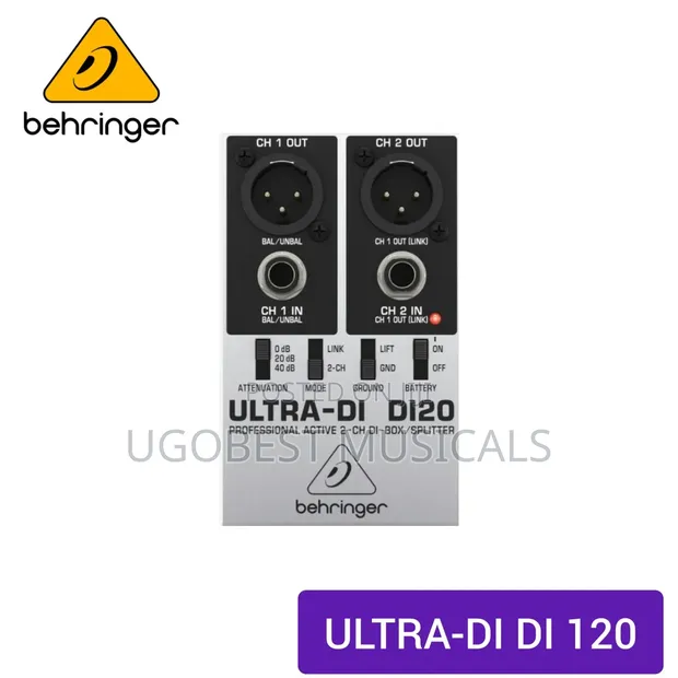 Behringer Ultra-DI DI20 Active DI Box - 1