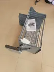 Pull Down Kitchen Plate Rack - Silver - 4