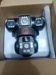 V380 Kamara CCTV Mai Gilashin Gani Sau uku Mai Amfani da Rana - 2