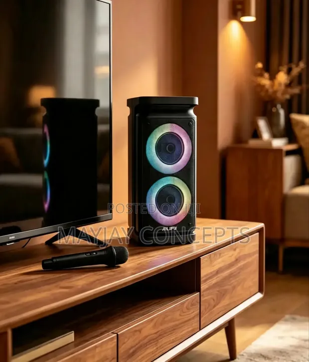 Ailipu SP-7409 40W Portable Bluetooth Speaker with Wireless Mic - 1