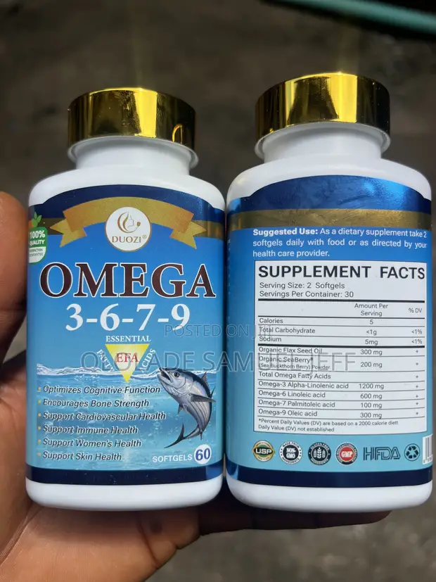 Duozi Omega 3-6-7-9 Softgels - 1