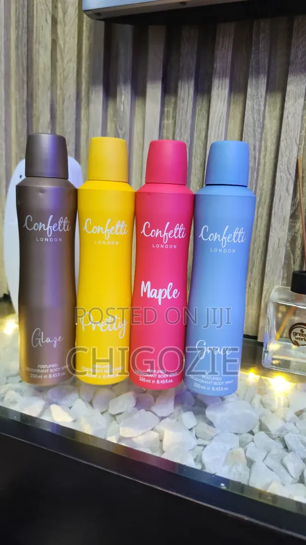 Confetti London Perfumed Deodorant Body Spray 250ml - 1