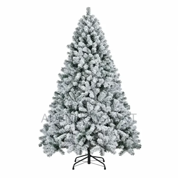 7ft Snow Christmas Tree (White, Brand New) - 1