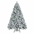 7ft Snow Christmas Tree (White, Brand New) - 2