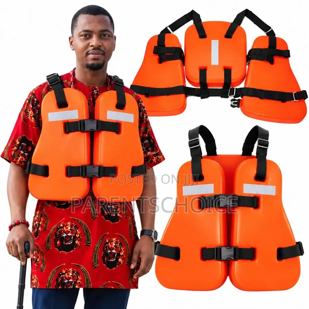 Safety Work Vest - High Visibility Orange - 1