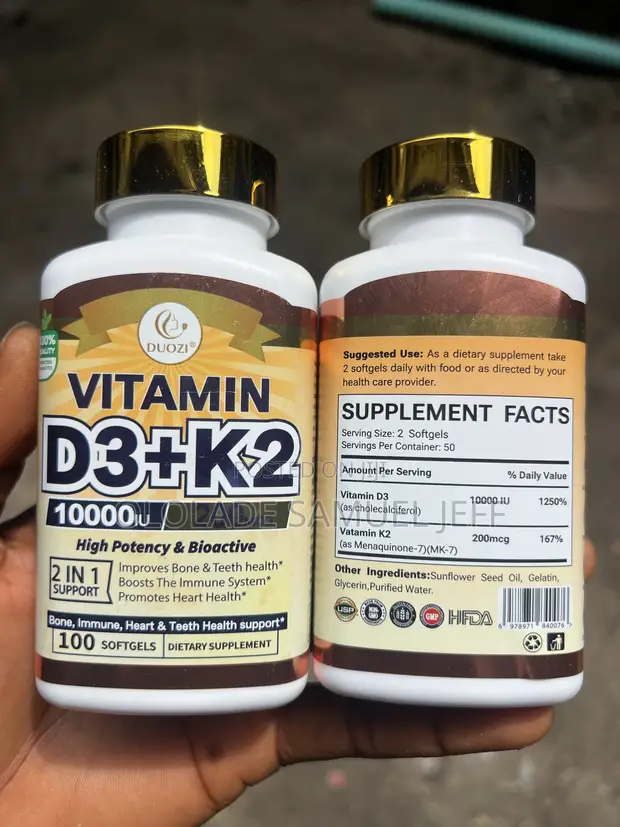 Douzi Vitamin D3 + K2 Softgels - 1