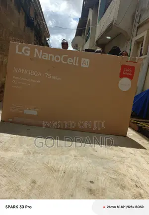 LG 75-Inch NANO80A NanoCell Smart TV - Brand New