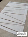 7x10ft Gray/Beige Turkish Mat Rugs - 2