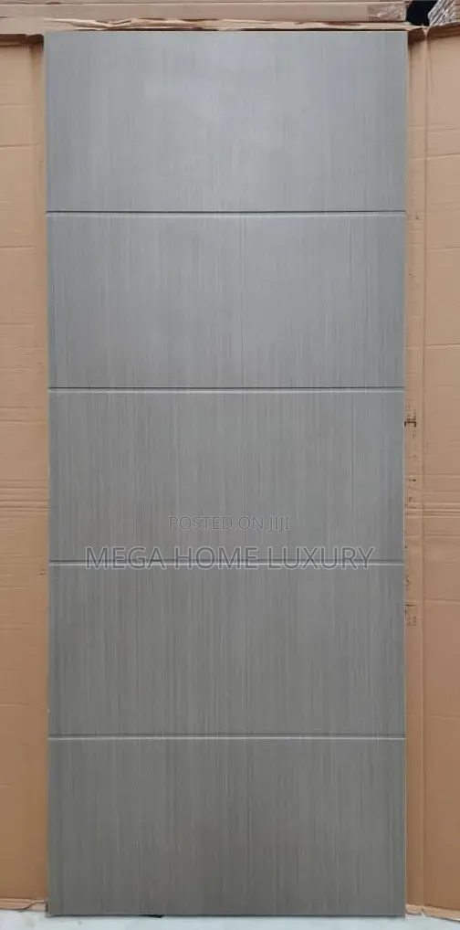 Brand New Wooden Room & Toilet Doors (Gray) - 1